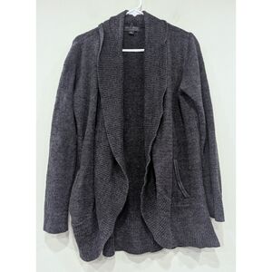 Barefoot Dreams CozyChic Lite Dark Grey Circle Cardigan Size L/XL